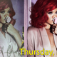 Image for article titled Rihanna's Open-Robed Perfume Ad Too Racy For Kuwait